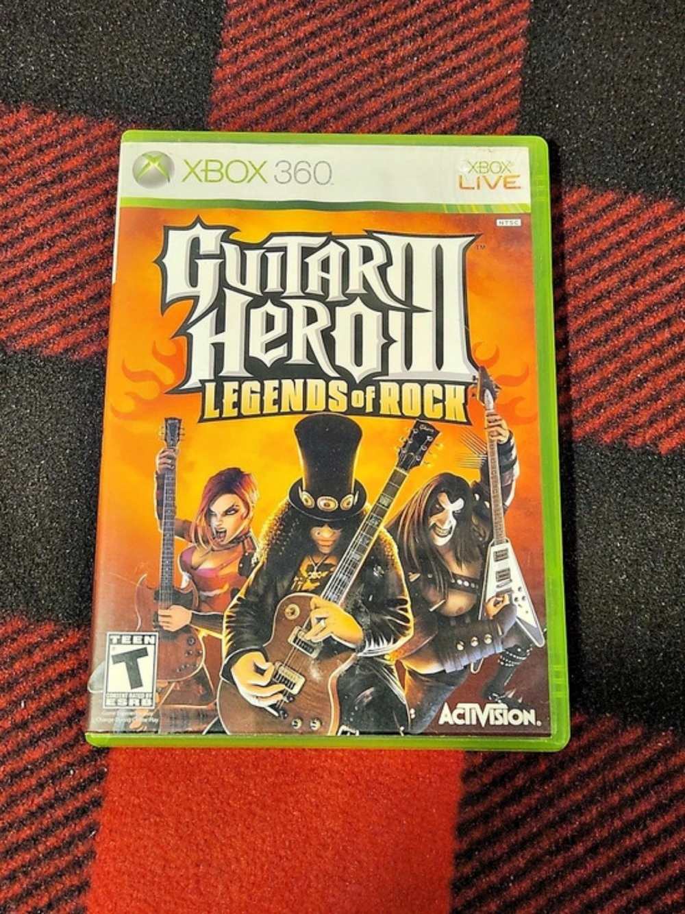 Guitar Hero 3 - Microsoft Xbox 360 CIB W/ Manual And Stickers